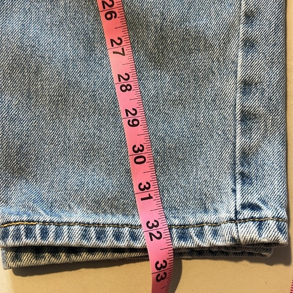 Levi’s Vintage 505 Classic Relaxed Tapered Jeans Size 14 L - Picture 12 of 13